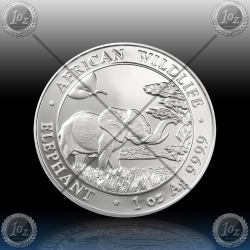 1oz SOMALIJA "SLON" 2019